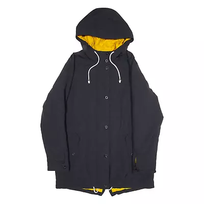 Buy VANS Mens Rain Jacket Blue Hooded L • 34.99£