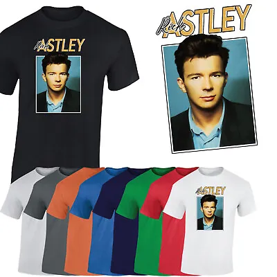 Buy Rick Astley Homage Mens T-Shirt Style UK Music Vintage Retro Memes Gift Tshirt • 8.99£