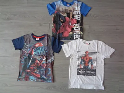 Buy Boys Assorted Spider Man T-shirts Age 4/5yrs - 7/8yrs New - Uk Seller • 3.99£