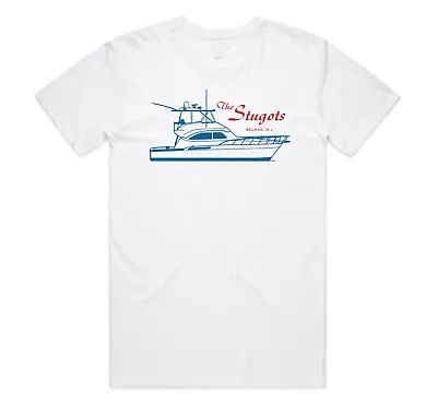 Buy The Stugots Yacht T-shirt Top Soprano TV Show Gift Adult Unisex 90's Fandom Tony • 11.99£