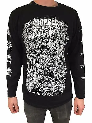 Buy Morbid Angel  Altars Of Madness  Long Sleeve T Shirt - OFFICIAL • 24.99£