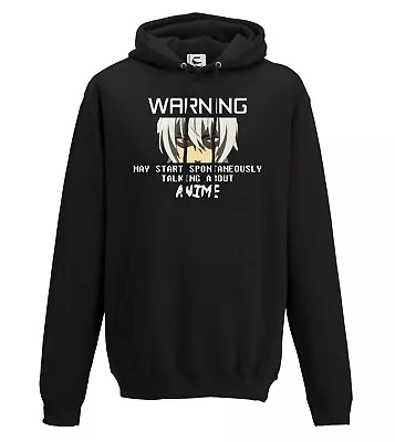 Buy Anime Hoodie Anime Boy Talking About Anime Jumper Gift All Sizes Adults & Kids • 24.99£