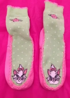Buy Disney Cat Marie Indoor Slipper Sock Shoe Size 28-29 Slipper Sock • 8.99£