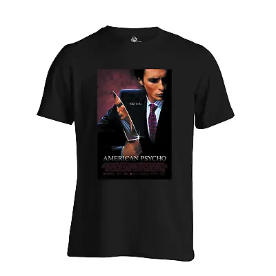 Buy American Psycho T Shirt Classic Movie Film Poster Print • 19.99£