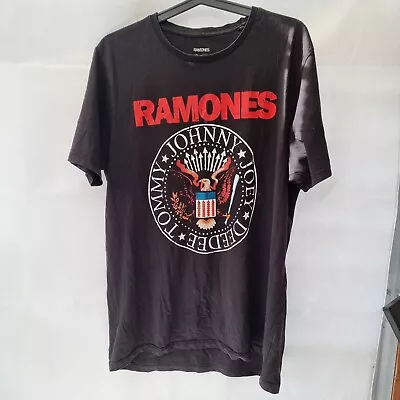 Buy Ramones T-Shirt Medium Black 2019 USA Punk Rock Band Festival Music Mens • 14.99£
