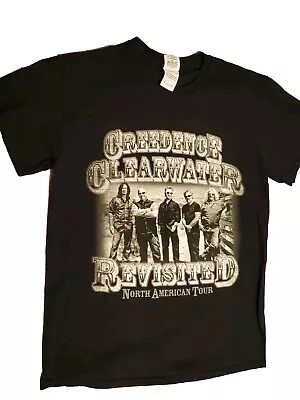 Buy Creedence Clearwater Revisited North American Tour Black Concert T-Shirt Sz S • 9.45£
