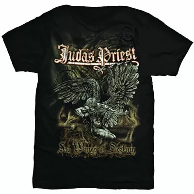 Buy Judas Priest Sad Wings Black T-Shirt NEW OFFICIAL • 16.59£