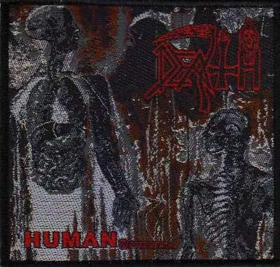 Buy Death Human Patch Official Metal Band Merch • 5.68£