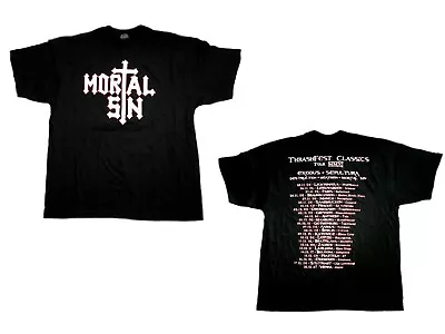 Buy MORTAL SIN - Thrashfest Classics Tour MMXI - T-Shirt - Größe / Size XXL - Neu • 17.30£