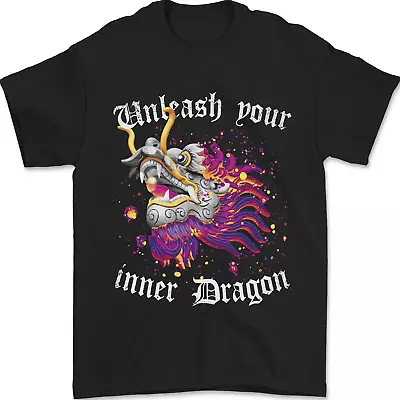 Buy Unleash Your Inner Dragon Mens T-Shirt 100% Cotton • 7.99£