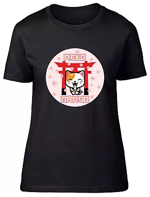 Buy Neko Dango Kawaii Fitted Womens Ladies T Shirt Gift • 8.99£