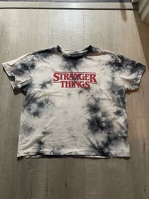 Buy Women’s Cropped Stranger Things Tshirt  • 2.99£
