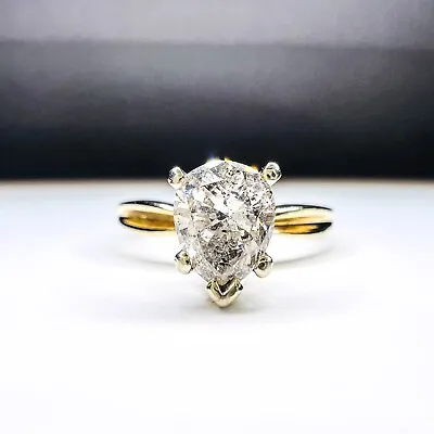 Buy 1 Carat Diamond Ring 12k Gold Sz 7.25 Solitaire Engagement Anniversary Gift • 1,436.39£