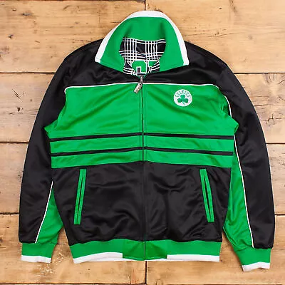 Buy Vintage NBA Bomber Jacket M Boston Celtics Reversible Green Zip • 59.99£