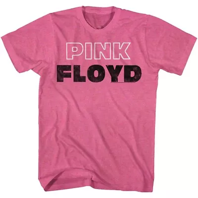 Buy Pink Floyd Big Letters Men's T Shirt Psychedelic Music Merch • 40.39£