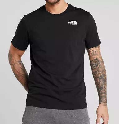 Buy The North Face T-Shirt Mens Logo Short Sleeved Tee Cotton Crew Top • 14.99£