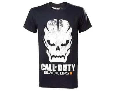 Buy Call Of Duty - Black Ops 3 Skull & Logo - New T Shirt - Official Merch Vrs Sizes • 15£