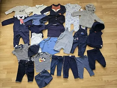Buy Baby 💙 Boy Boys Clothes Bundle 3-6 Months / Outfits / Joggers / Jumper / Gilet • 19.99£