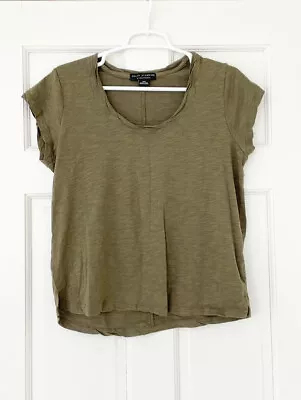 Buy NWOT SOCIAL STANDARD BY SANCTUARY Shirt Size M Green Shortsleeve Cotton Blend • 4.73£