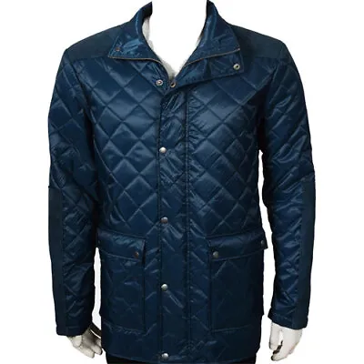 Buy Yellowstone Blue Parachute Quilted Jacket • 80.91£