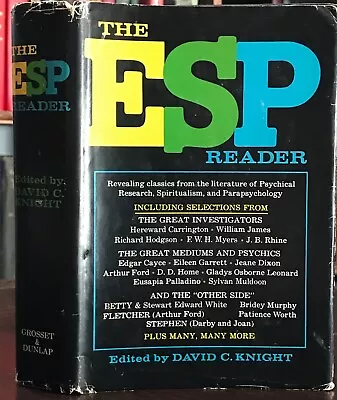 Buy ESP READER -  Knight, 1969 PSYCHIC RESEARCH SPIRITUALISM GHOSTS SPIRITS - SIGNED • 36.49£