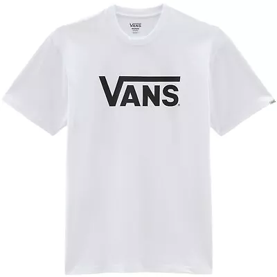 Buy Vans Mens Classic Large Logo Short Sleeve Crew Neck Cotton T-Shirt Top Tee • 19.99£