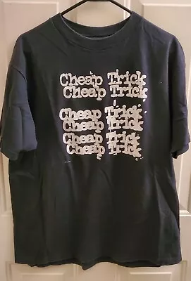 Buy Cheap Trick Lap Of Luxury Tour Vintage Concert T Shirt XL • 75.60£