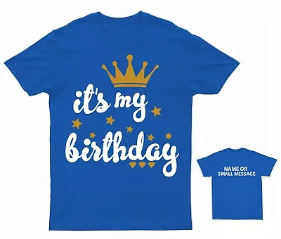 Buy Royal Birthday Celebration Kids Tee – Make Every Day Regal • 10.95£