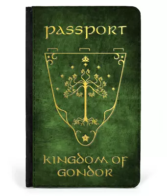 Buy Faux Leather Passport Cover Gondor Lord Of The Rings • 13.99£