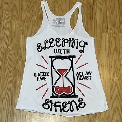 Buy Sleeping With Sirens Hourglass U Still Have My Heart Tank Top Shirt Med • 14.43£