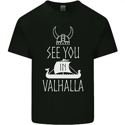 Buy See You In Valhalla The Vikings Norse Odin Mens Cotton T-Shirt Tee Top • 8.75£