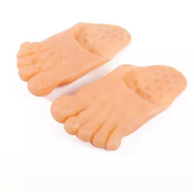 Buy Cossplay Big Toe Slippers Dress Up Props Shoes Fake Feet Shoes For Adults Child • 8.99£