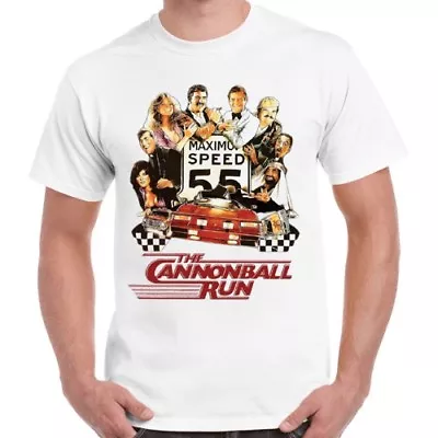 Buy The Cannonball Run 80s Comedy Movie Poster Vintage Retro T Shirt 901 • 6.35£