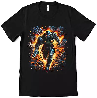 Buy Dr Doom Mens Black T-shirt Short Sleeve Unisex T-shirt Tee Top XS -2XL SH14 • 13.49£