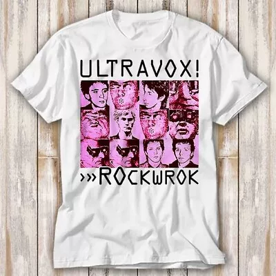 Buy Ultravox Rockwrok Rock Band Music T Shirt Top Tee Unisex 4244 • 6.70£