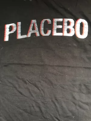 Buy Placebo  Black T Shirt Size Small • 16.99£