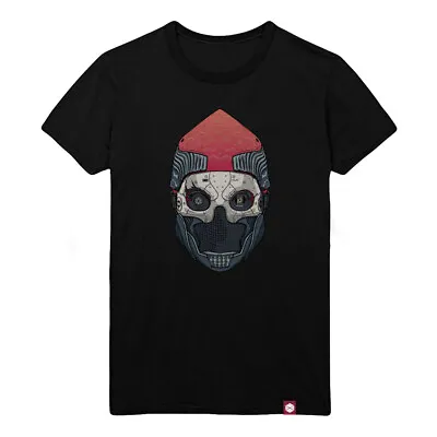 Buy Destiny One Eyed Mask Helmet T Shirt Mens Black • 12.12£