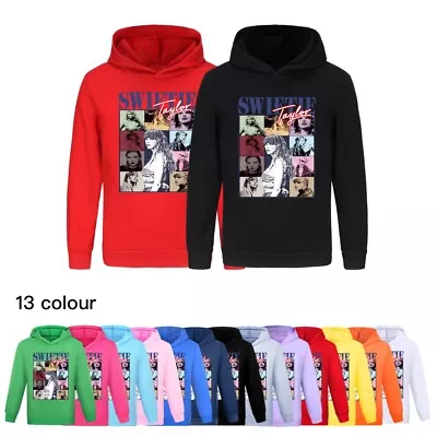 Buy Children Sports Top Girl Boy Casual Hoodie Fashion Swiftle Hooded Wrap Coat UK • 9.66£