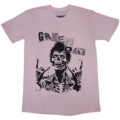 Buy Green Day Savior Zombie Pink Unisex T-Shirt New & Official Rock Merchandise • 16.35£