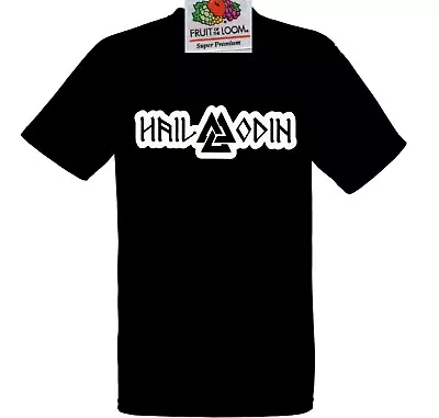 Buy T Shirt Viking Hail Odin • 15.25£