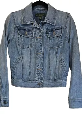 Buy Lauren Jeans Co Ralph Lauren Jacket Womens Small S Blue Denim Jean Trucker • 75.59£