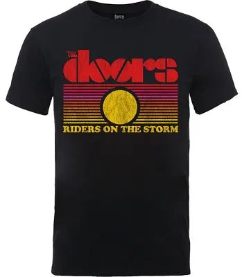 Buy The Doors Riders On The Storm Sunset T-Shirt OFFICIAL • 14.89£