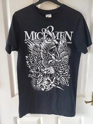 Buy Of Mice & Men Eagle Black Band T-shirt Women's Size S - Excellent • 10£