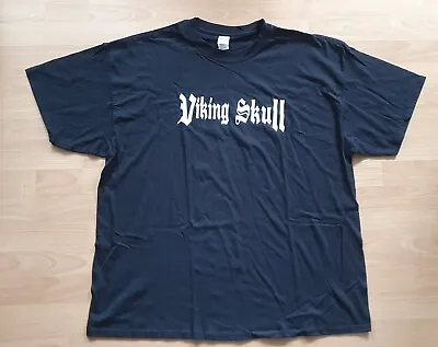 Buy Viking Skull Merch - Feb 2016 UK Tour T-shirt Hard Rock Metal Band (764) • 9.99£