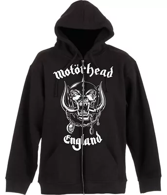 Buy Motorhead England Zip Up Hoodie OFFICIAL • 44.89£