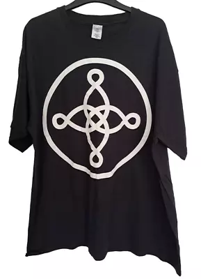 Buy Official The Mission Uk Black Logo T Shirt Size 2xl • 12£