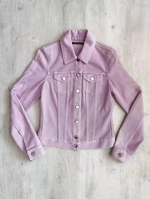 Buy Christopher Kane Pastel Purple Denim Jacket • 79.99£