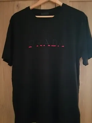 Buy Prada Men's T Shirt UK XXL Authentic Prada Miláno T Shirt Excellent Condition  • 100£