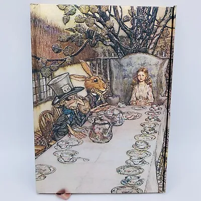 Buy Rackham: Alice In Wonderland Mad Hatter Tea Party Foiled Notebook Journal NEW • 9.99£