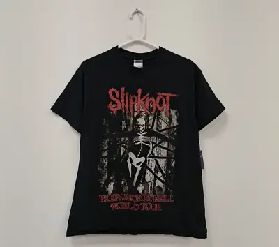 Buy Slipknot Prepare For Hell World Tour 2014 2015 Band T-shirt Size M • 20£
